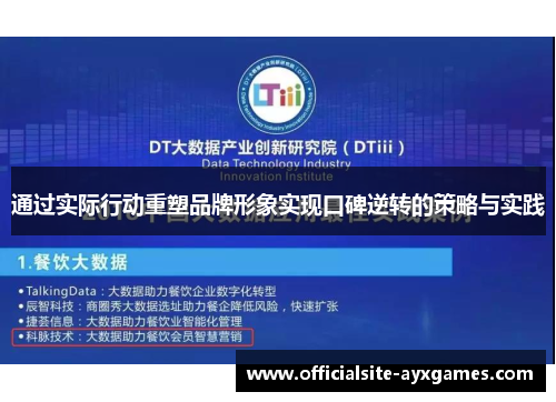 通过实际行动重塑品牌形象实现口碑逆转的策略与实践